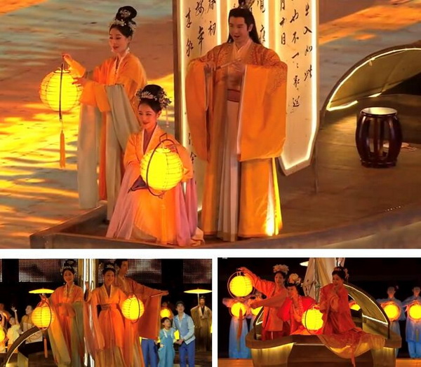 揭秘,亞運(yùn)會(huì)開幕式服裝出處在這,楚艷水墨入詩畫