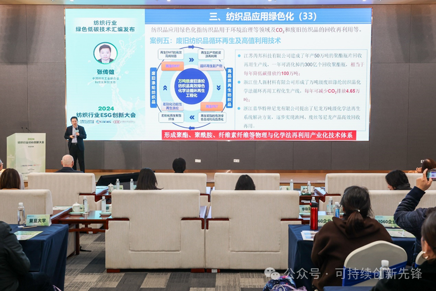 綠色未來(lái)，創(chuàng)新驅(qū)動(dòng)：2024中國(guó)紡織行業(yè)ESG創(chuàng)新大會(huì)圓滿(mǎn)落幕