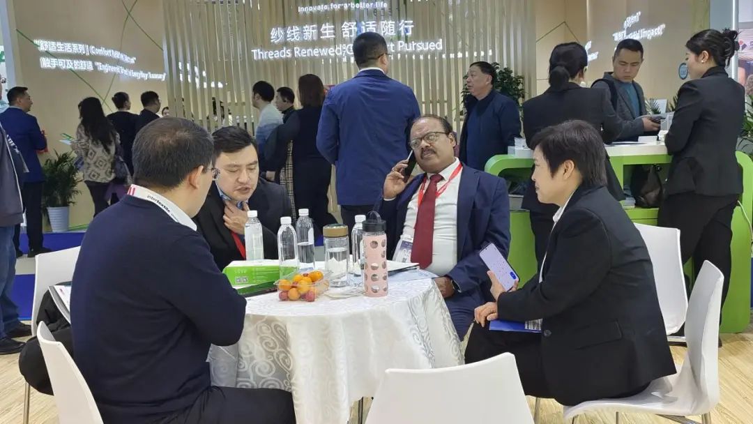實力“圈粉”,盡展產(chǎn)業(yè)新風貌!山東聊城展團首次亮相2025yarnexpo春夏紗線展