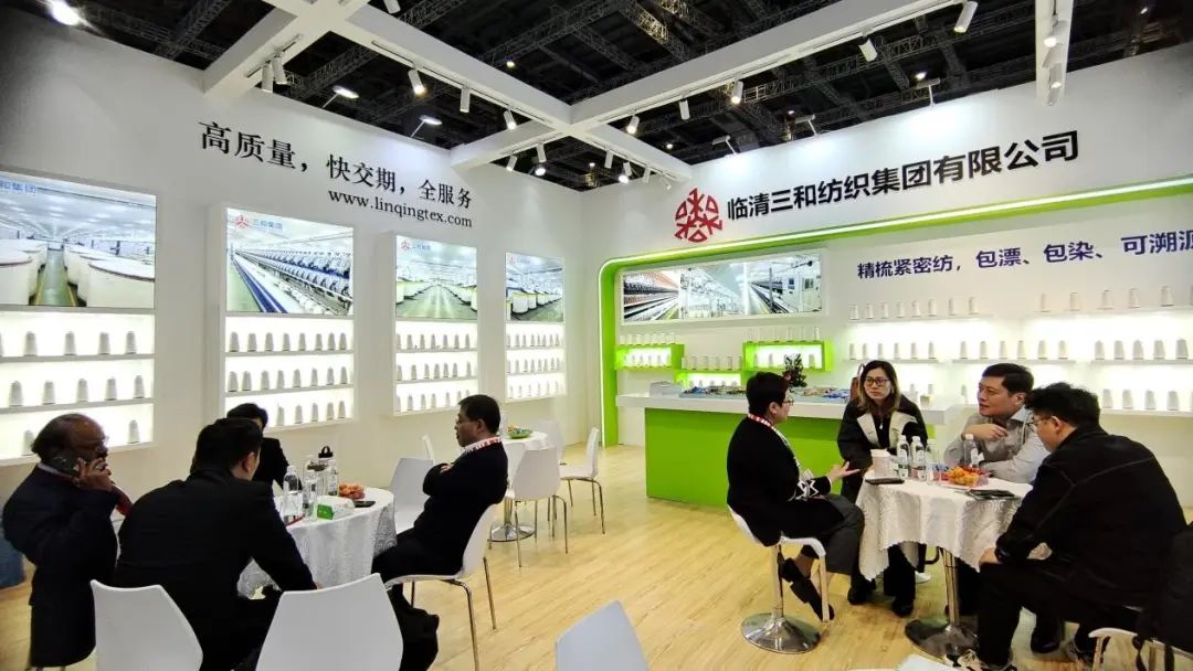 實力“圈粉”,盡展產(chǎn)業(yè)新風貌!山東聊城展團首次亮相2025yarnexpo春夏紗線展